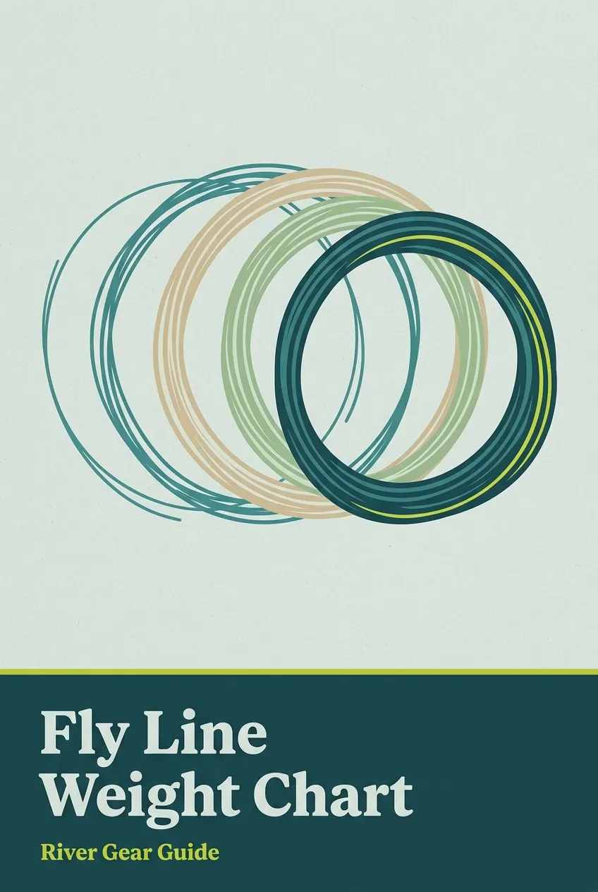 Pinterest pin: fly line weight chart