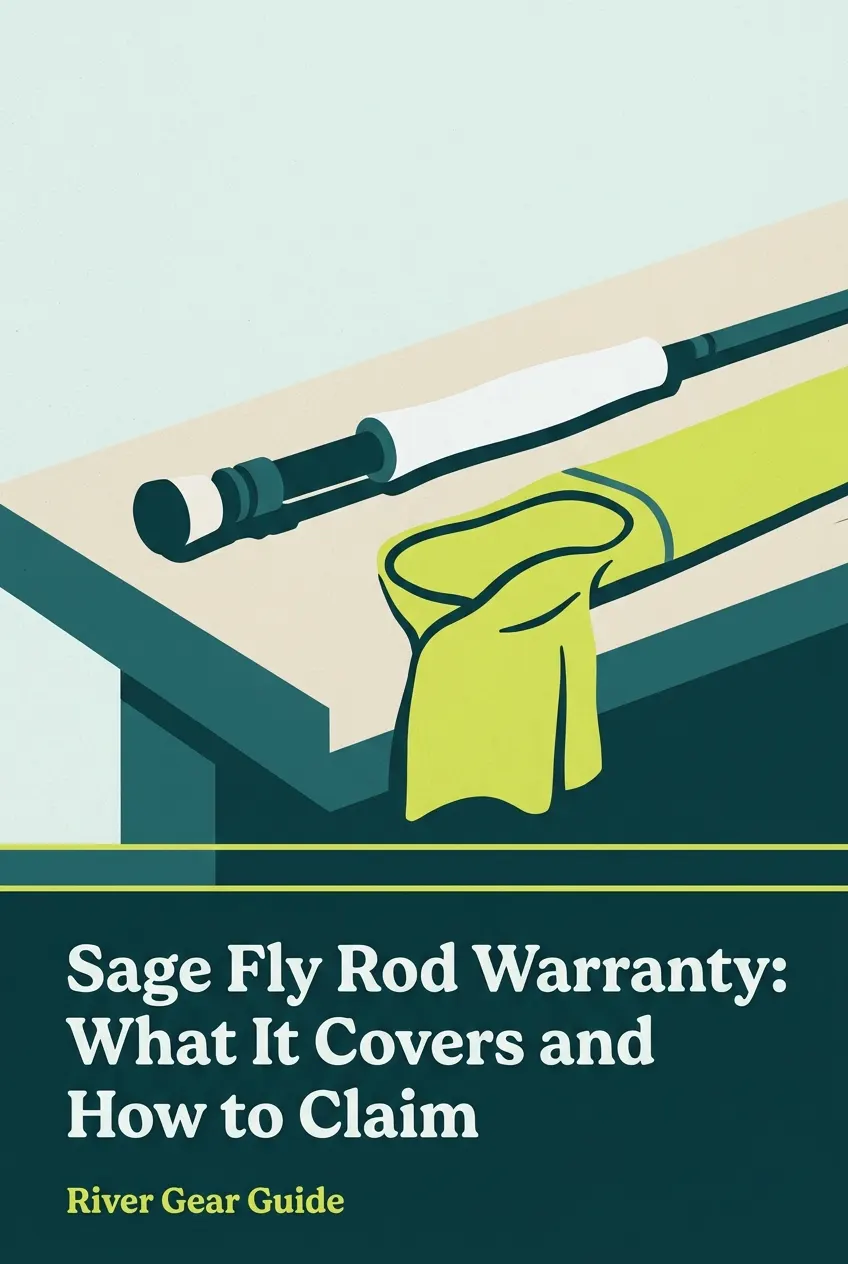 Pinterest pin: fly rod warranty and how to claim
