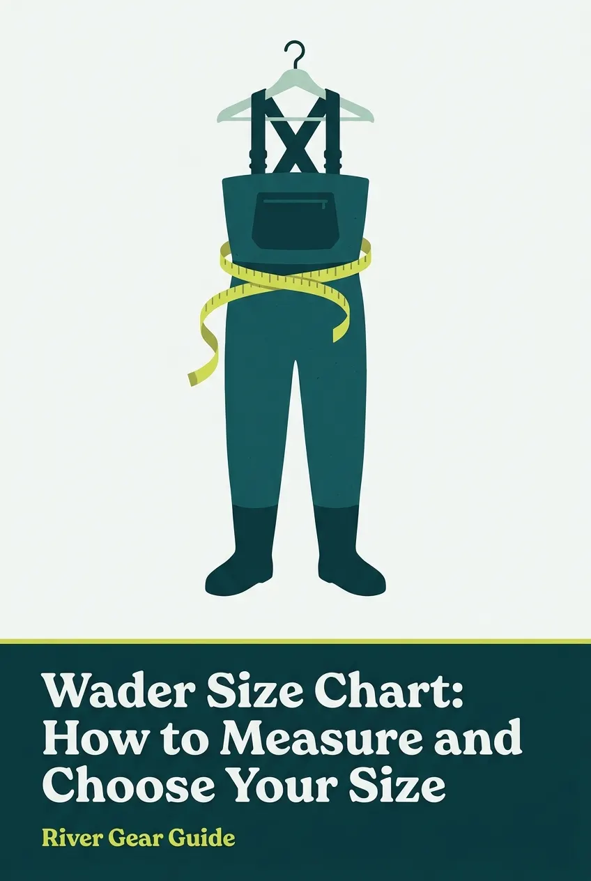 Pinterest pin: how to measure for wader size