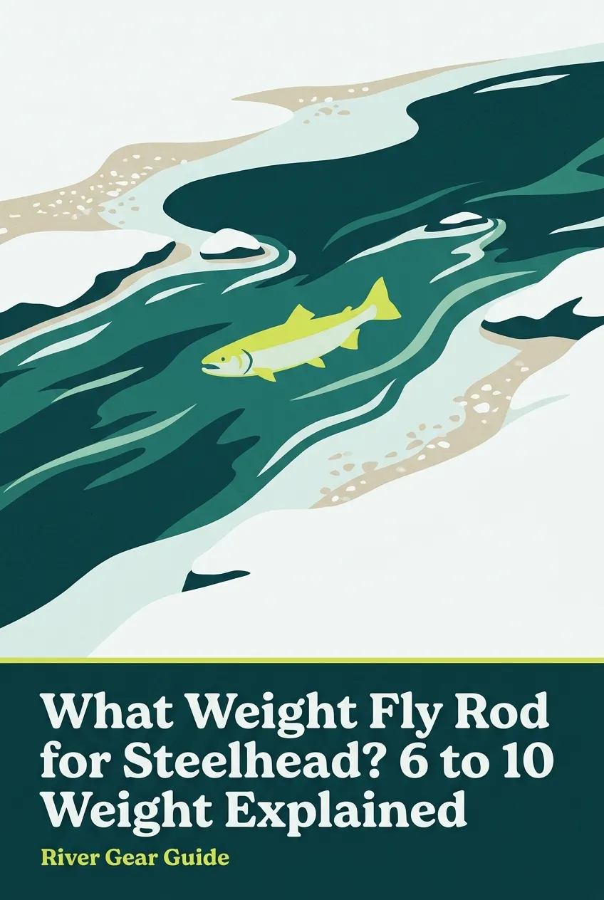 Pinterest pin: what weight fly rod for steelhead